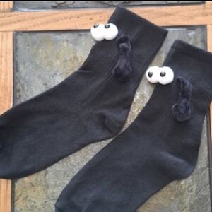 Black Novelty Socks